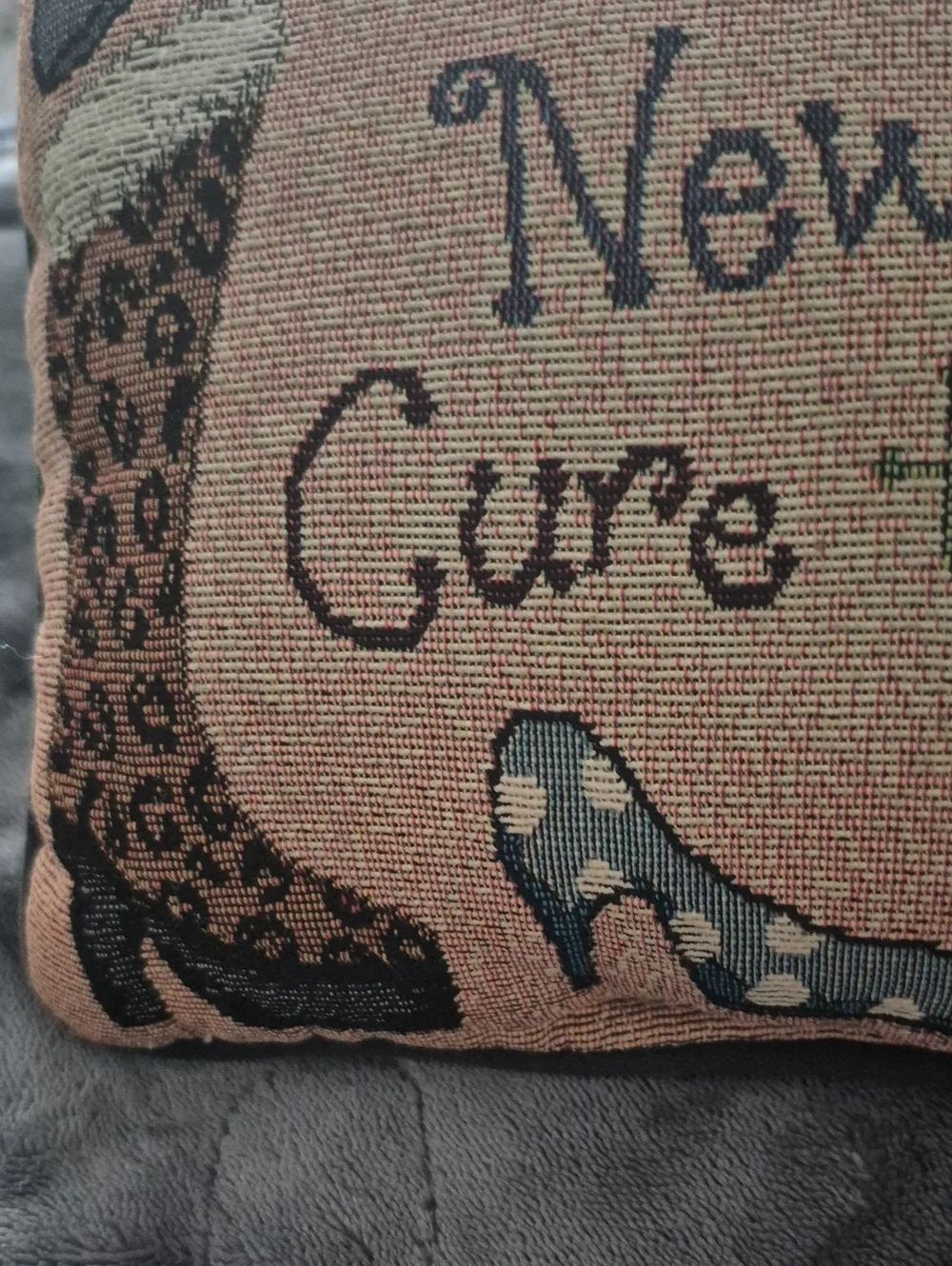 New Shoes Cure The Blues Accent Pillow